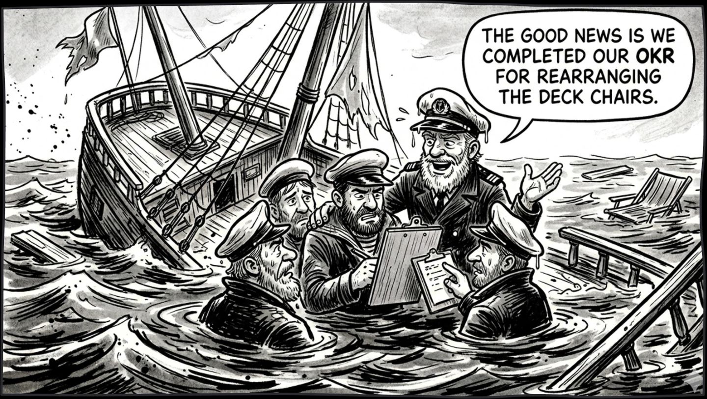 Is your OKR process a strategic engine or just bureaucratic theatre?