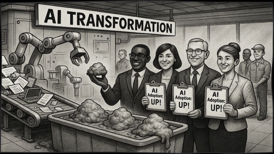 Why your AI transformation has become an AI slop factory