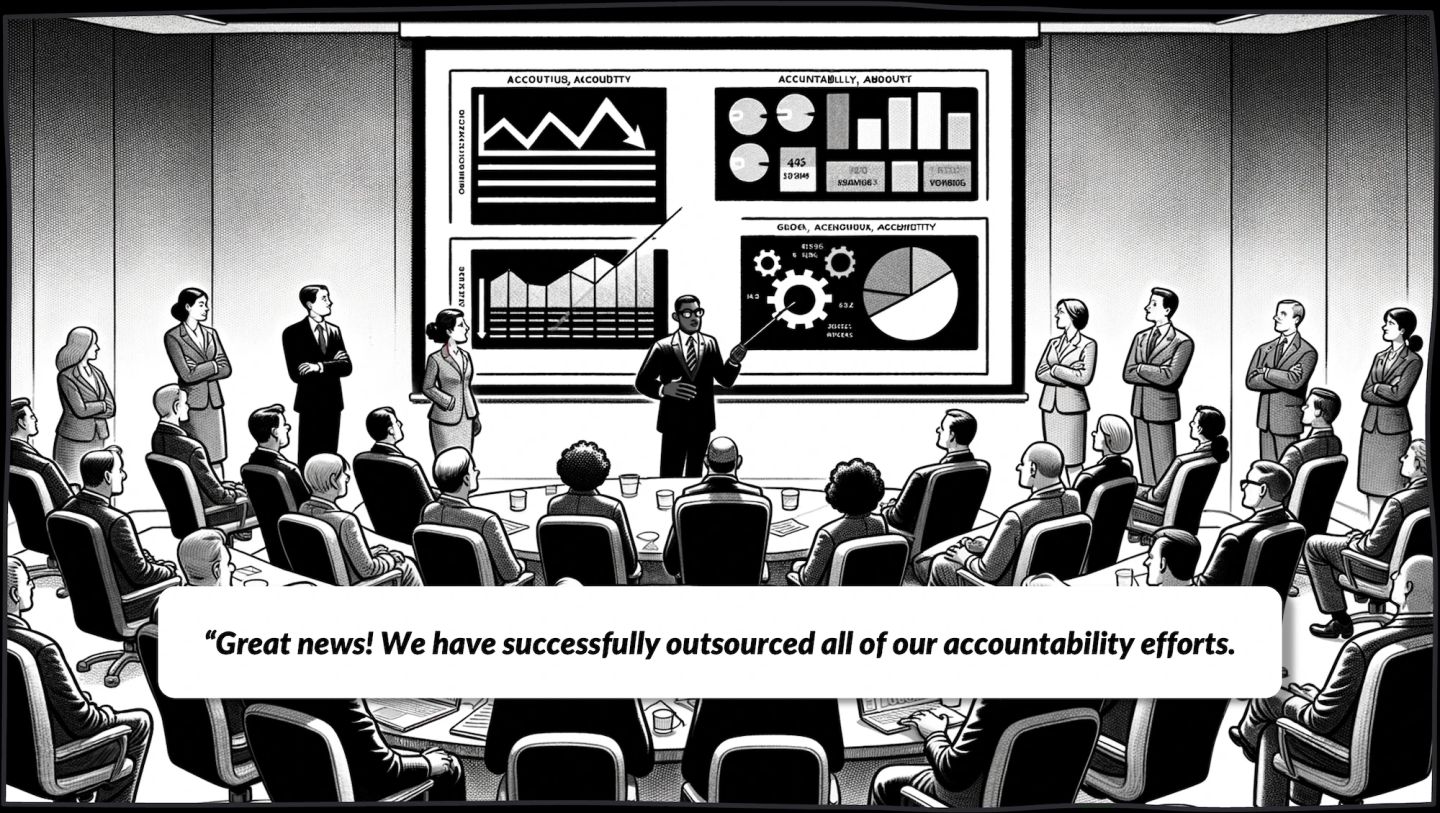 Stop blaming me and calling it "accountability"