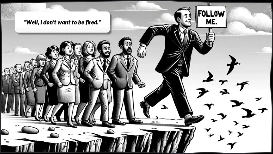 Why should your employees follow you? I wish Boeing asked this question.