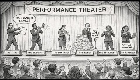 Faux performers are taking over the workplace, but don't blame them