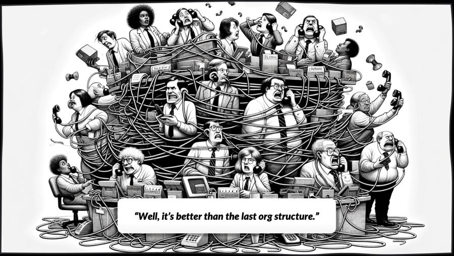 Org structure might be causing your company's dysfunction