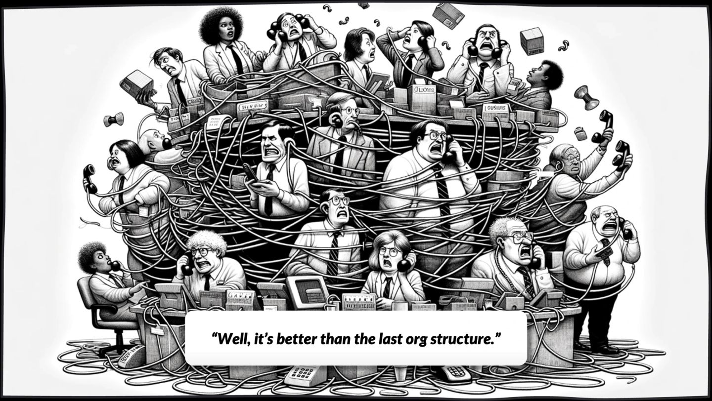 Org structure might be causing your company's dysfunction