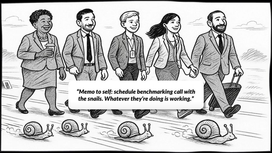 Why the ---- is my company so slow?