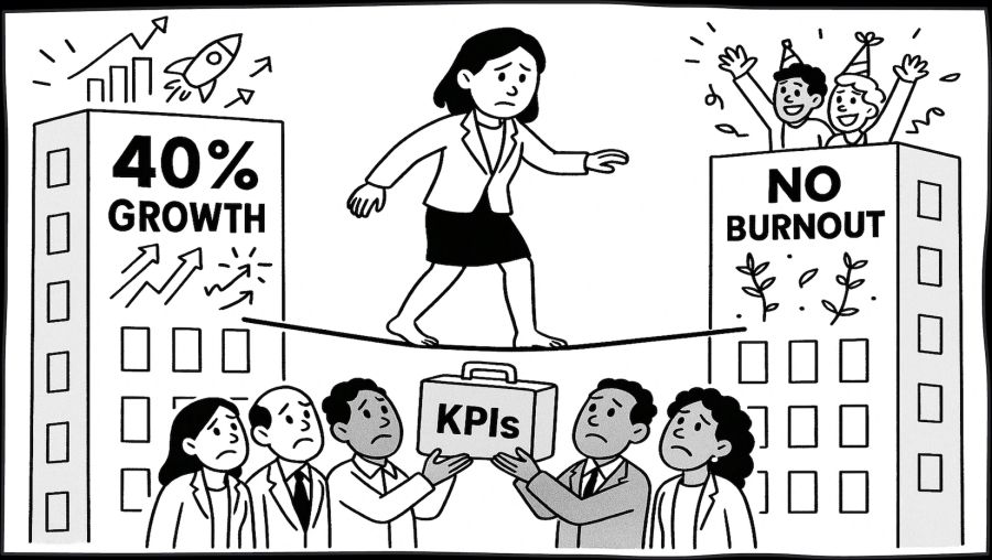 How can I drive results without burning out my people?